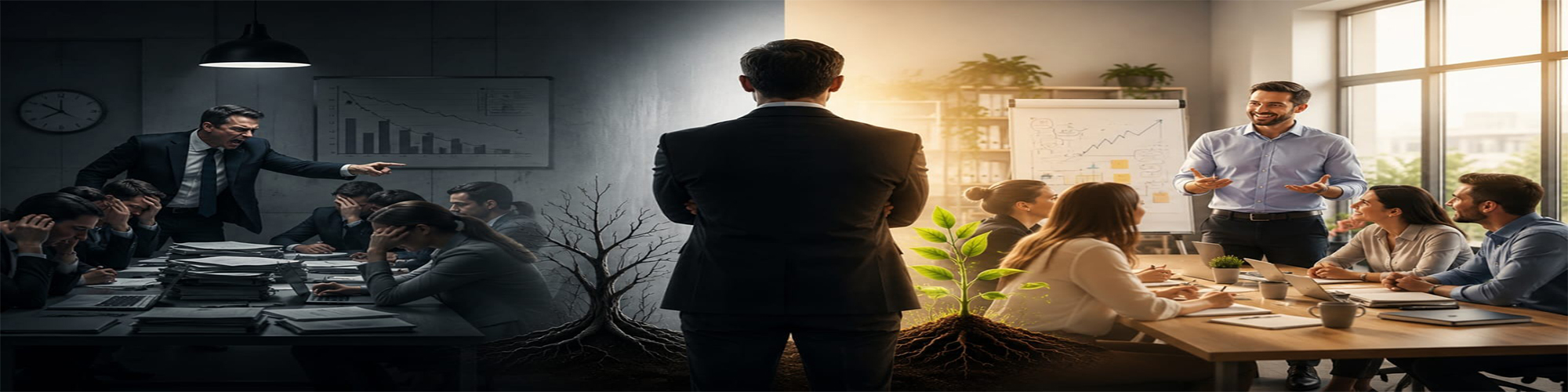 المدير التقليدي يُعطي أوامر.. والقائد الذكي يبني نظاماً: أين أنت منهما؟